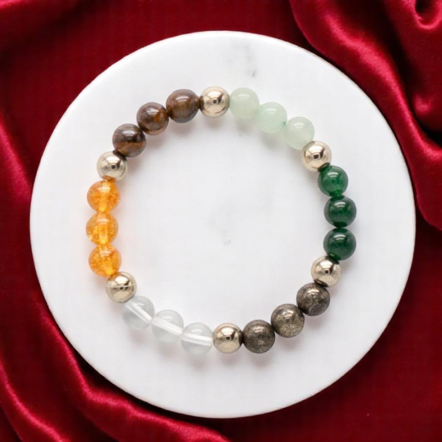 Dhan Yog Prosperity Bead Bracelet – Divine Balance Series