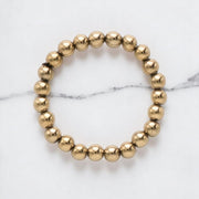 Golden Pyrite Abundance Bead Bracelet – Divine Balance Series