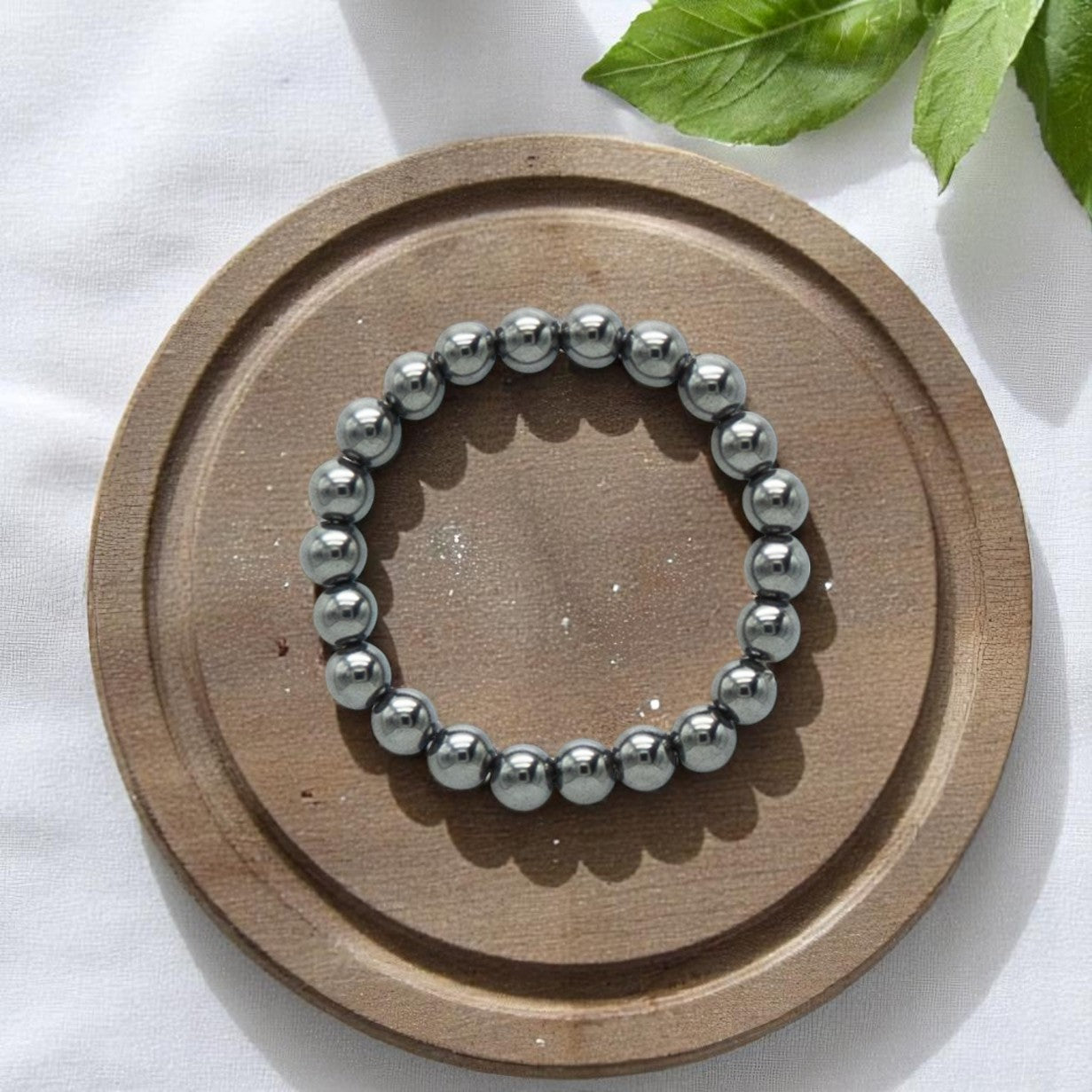 Hematite Grounding Bead Bracelet – Divine Balance Series