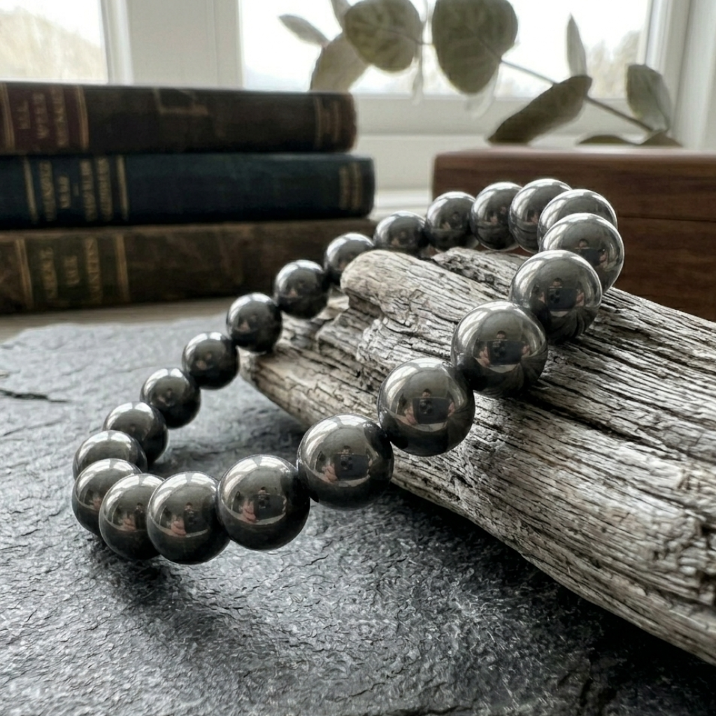 Hematite Grounding Bead Bracelet