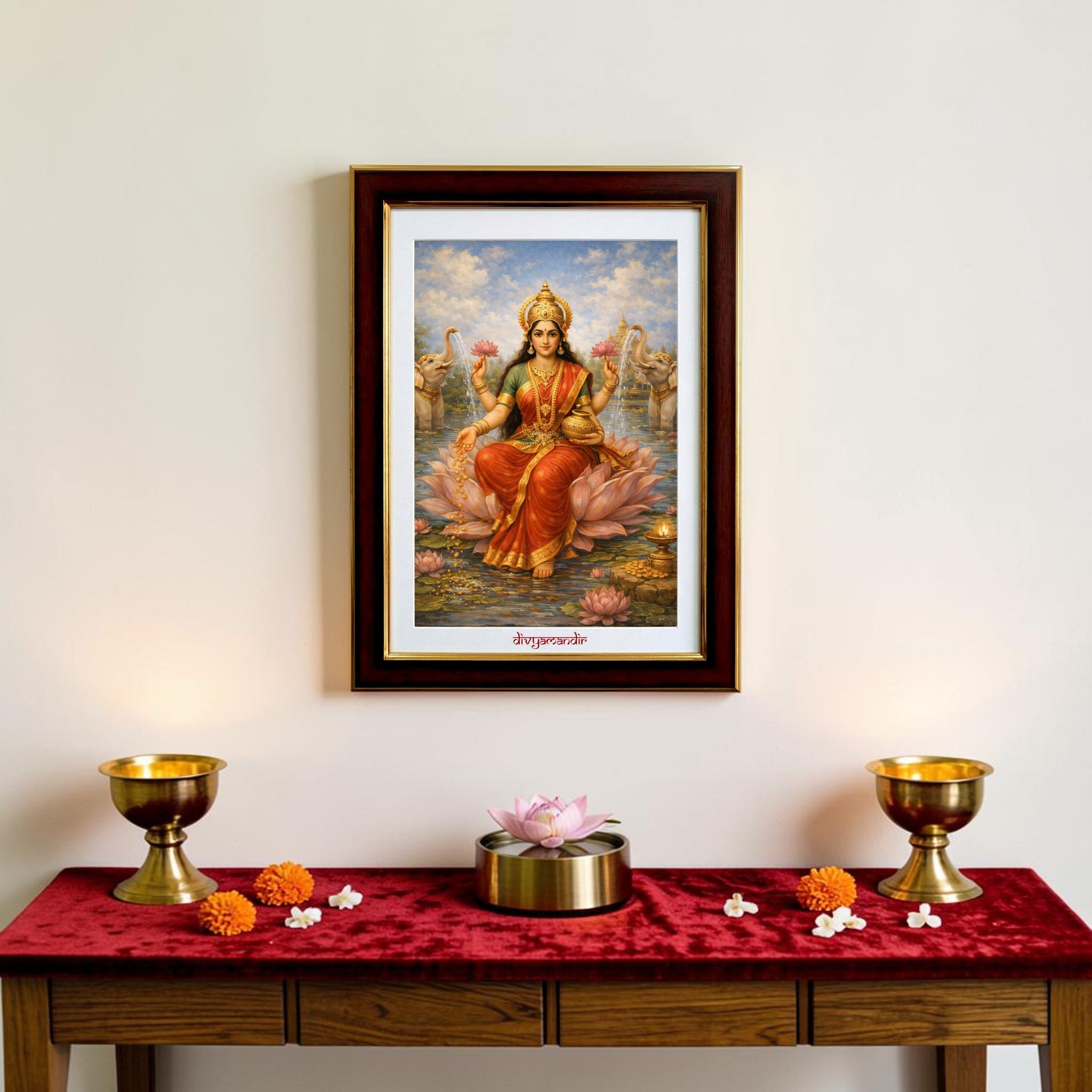 Divine Maa Lakshmi Wall Art