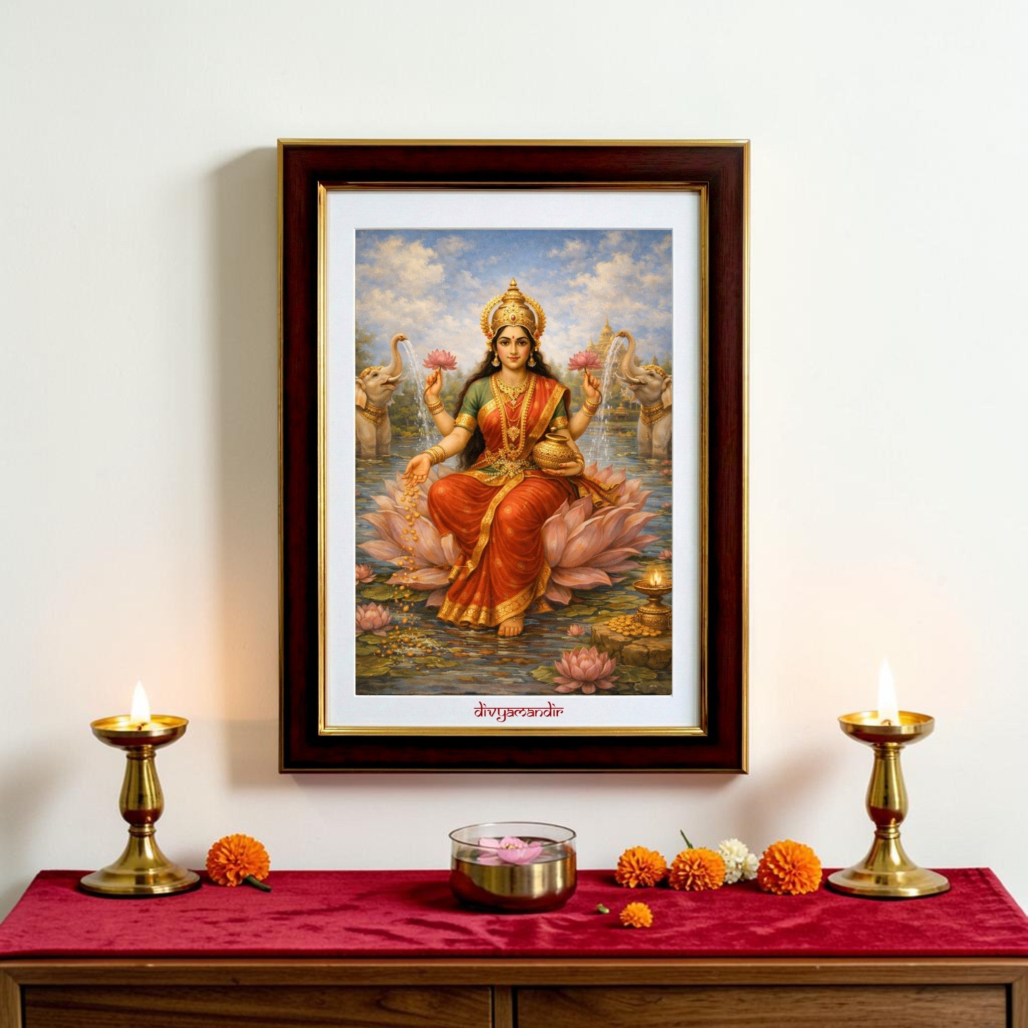 Divine Maa Lakshmi Wall Art