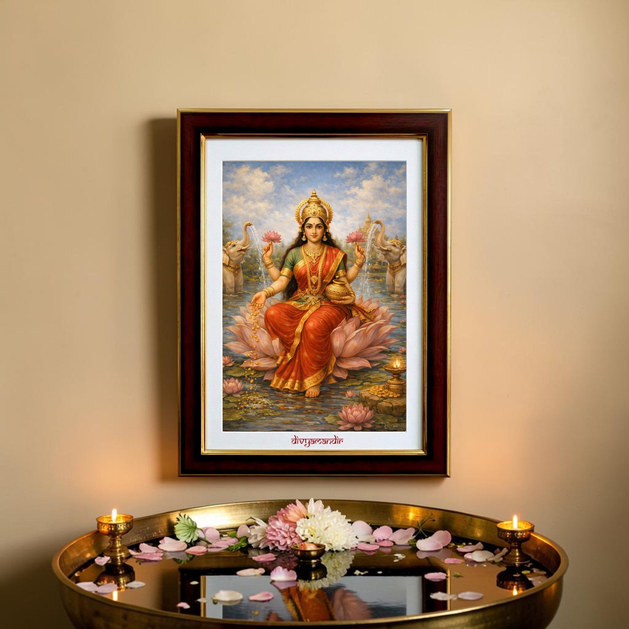Divine Maa Lakshmi Wall Art