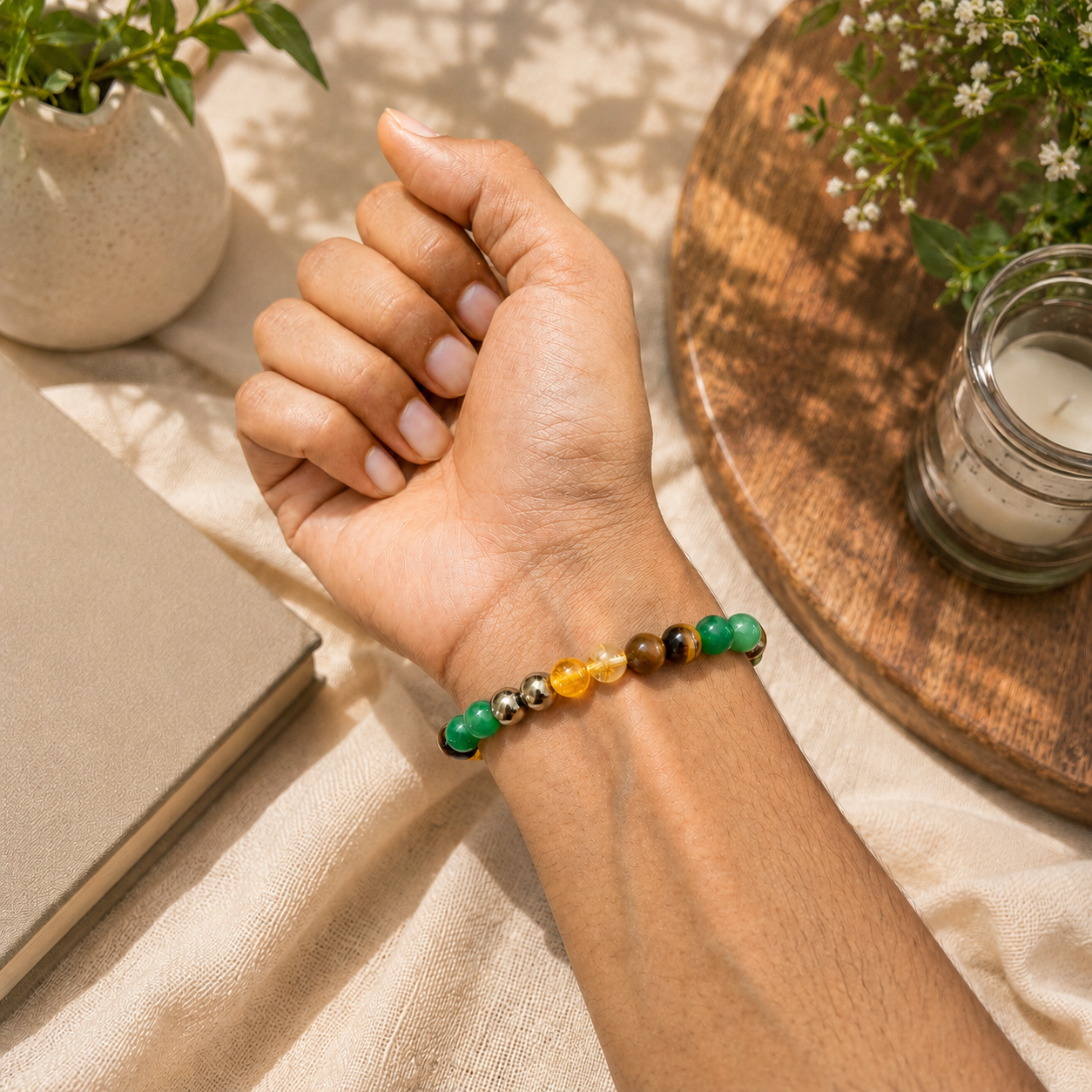 Money Magnet Bead Bracelet