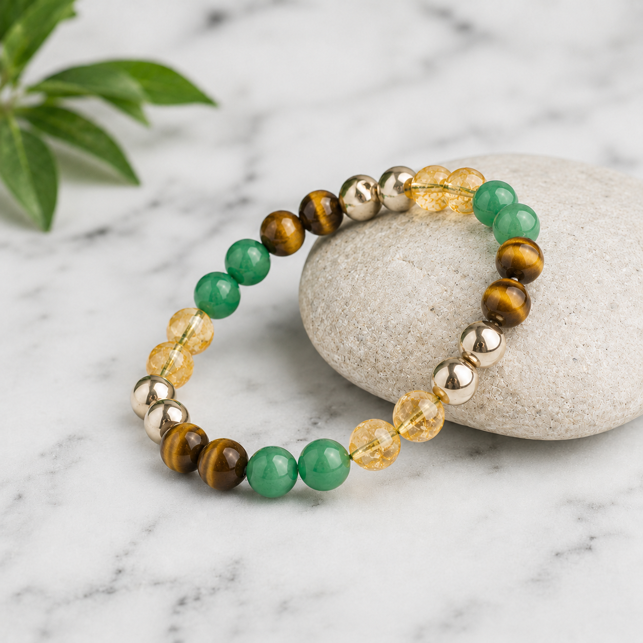 Money Magnet Bead Bracelet