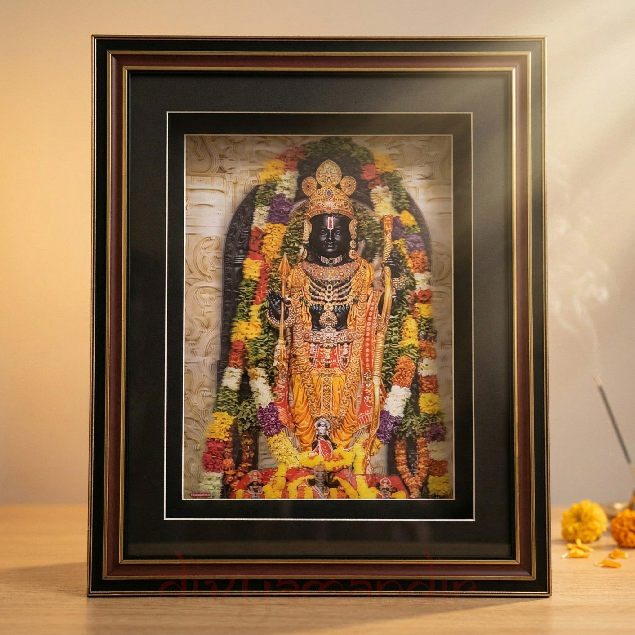 Ram Lalla 3D Shadow Box Wall Art