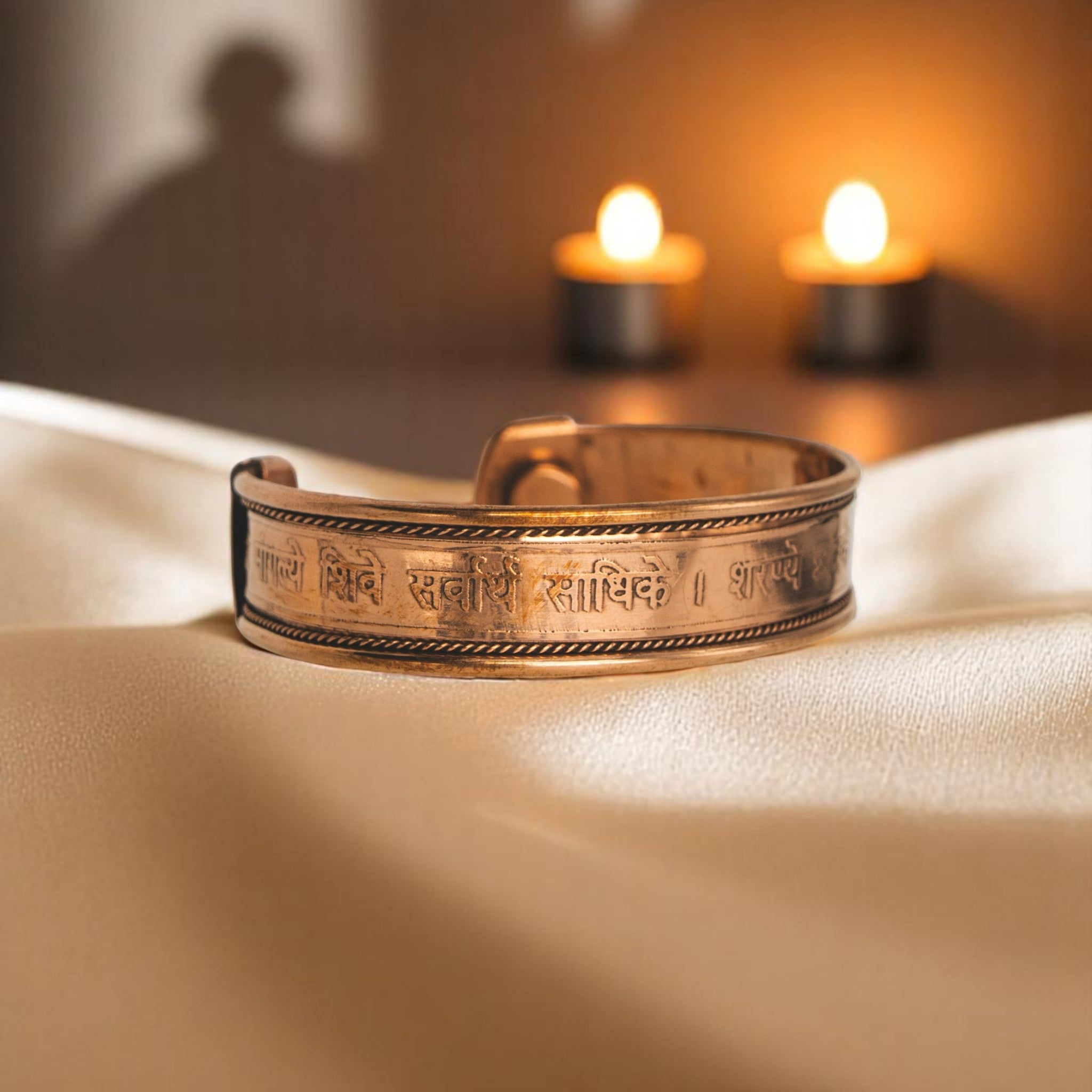 Sarva Mangala Copper Bracelet – Blessings of Gauri Devi