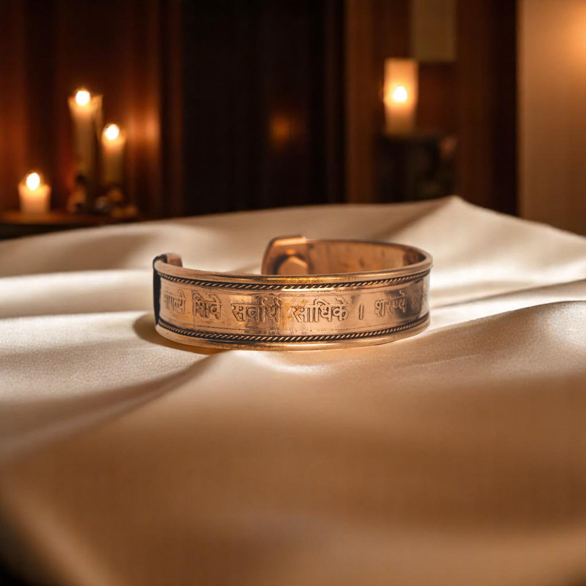 Sarva Mangala Copper Bracelet – Blessings of Gauri Devi