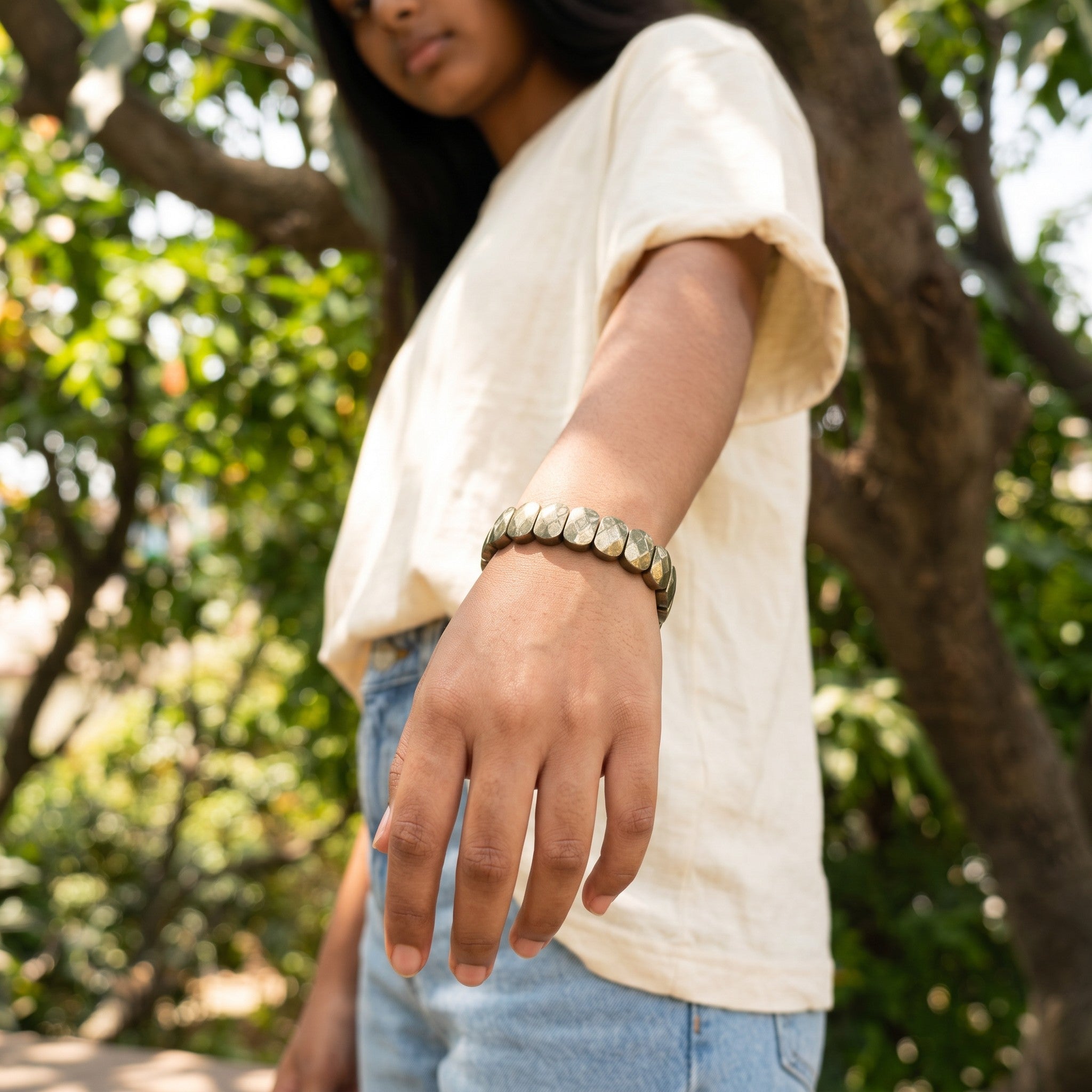 Pyrite Elemental Bracelet