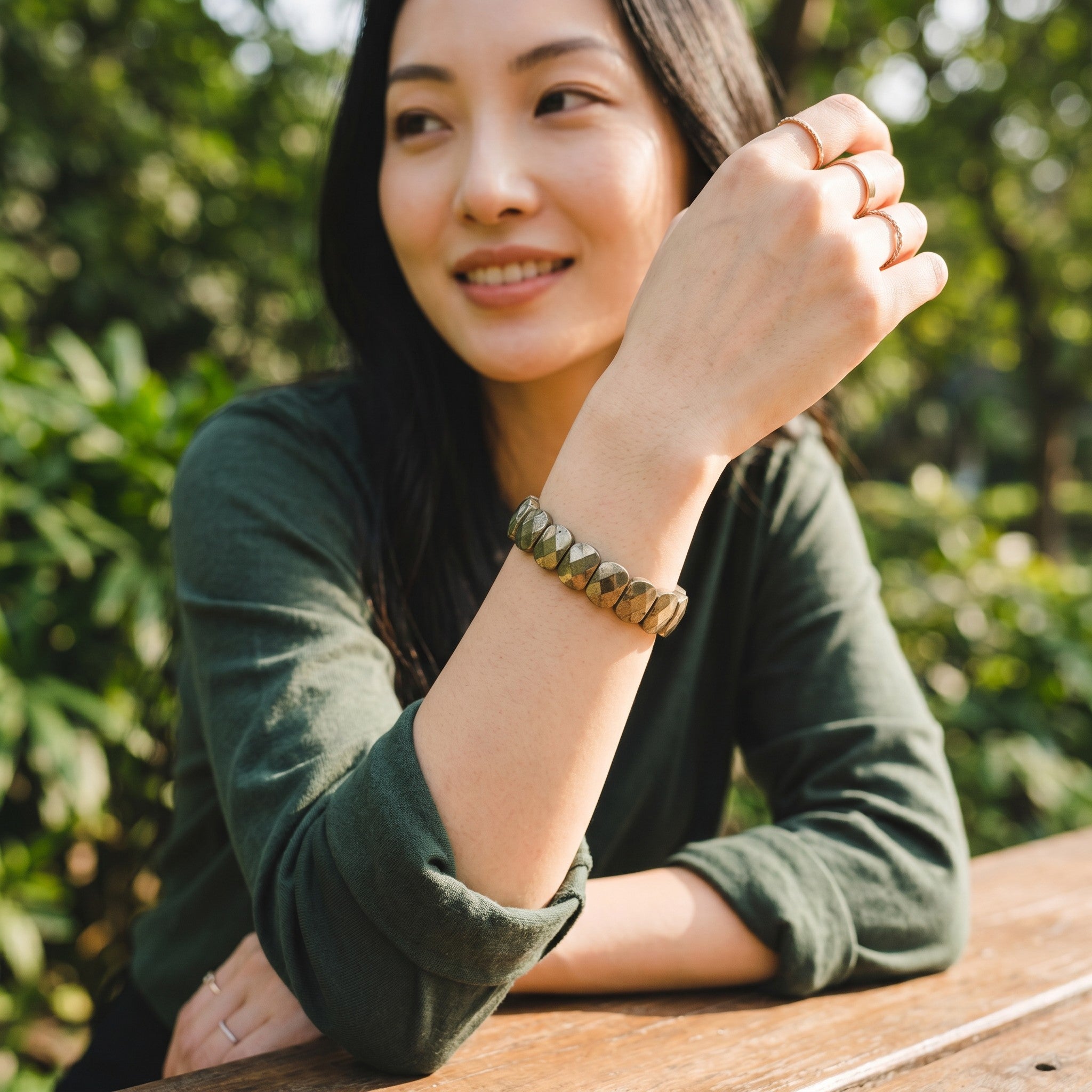 Pyrite Elemental Bracelet